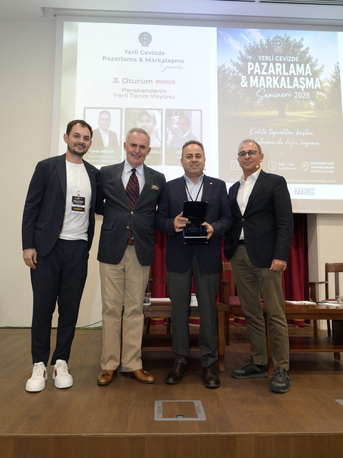“Yerli Cevizde Pazarlama ve Markalaşma” Semineriyle Üreticiler ve Perakende Uzmanları Galatasaray Lisesi’nde Buluştu!