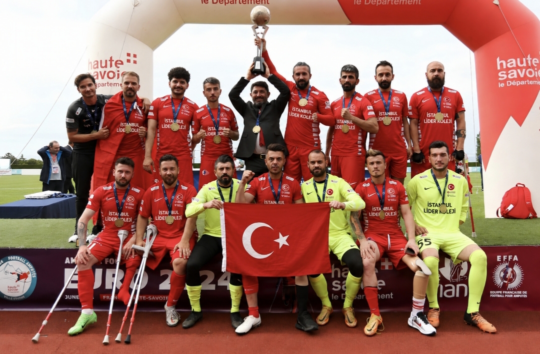 Dünya Kupası Yolundaki Ampute A Milli Takımı’nın Ana Sponsoru İstanbul Lider Koleji oldu