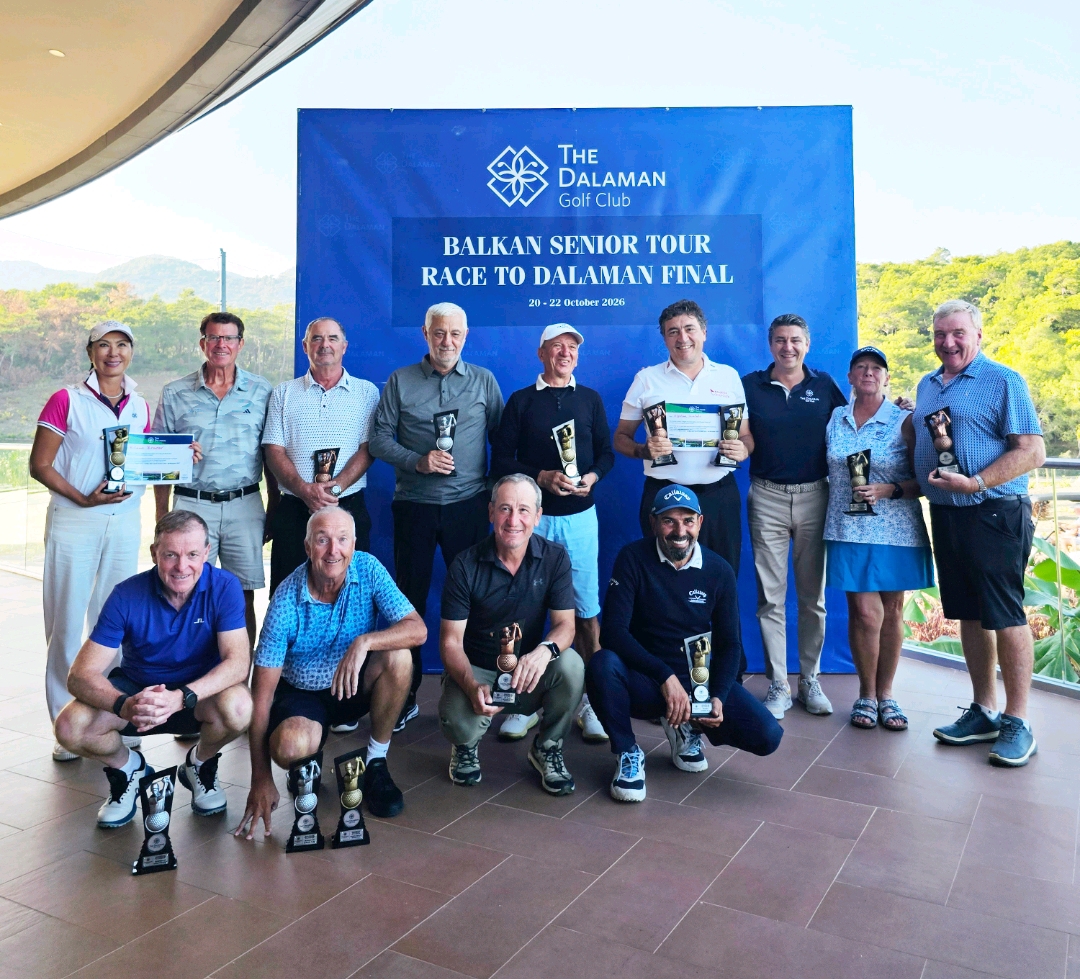 The Dalaman Golf Club, Balkan SenIor Tour’un Uluslararası Finaline Ev Sahipliği Yaptı